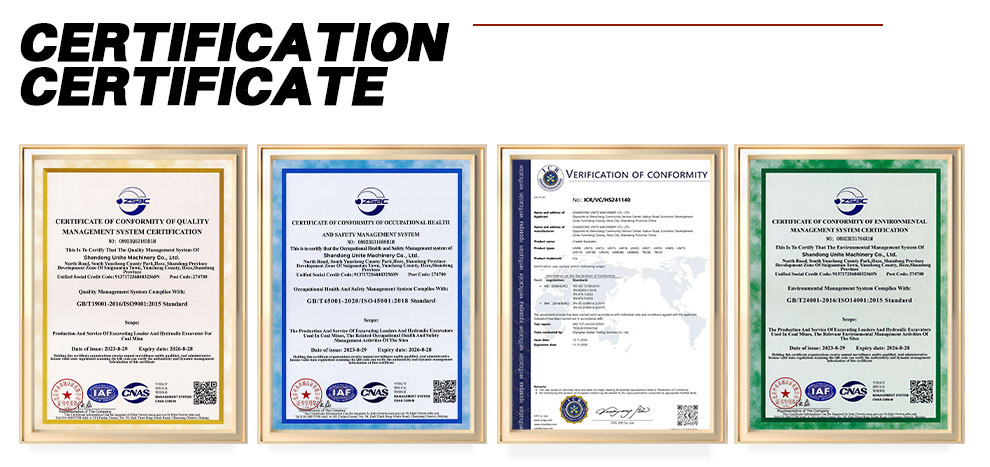 Company qualification certificate