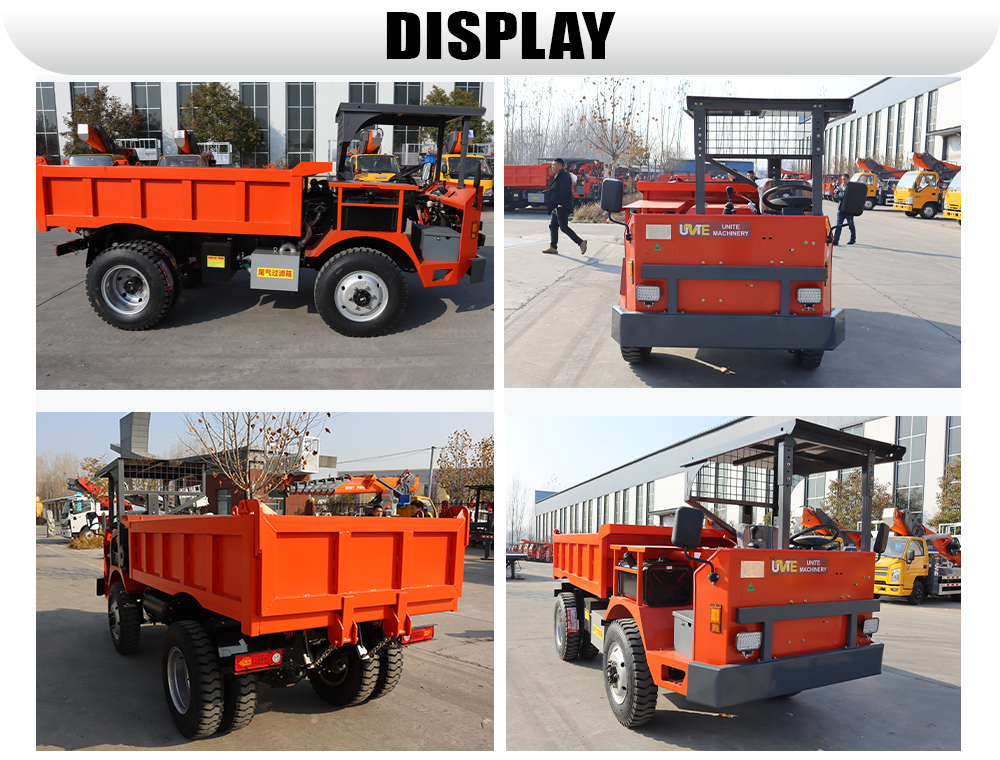 Mini mining dump truck
