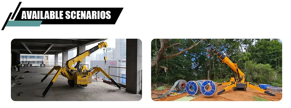 Grue araignée de 5 tonnes