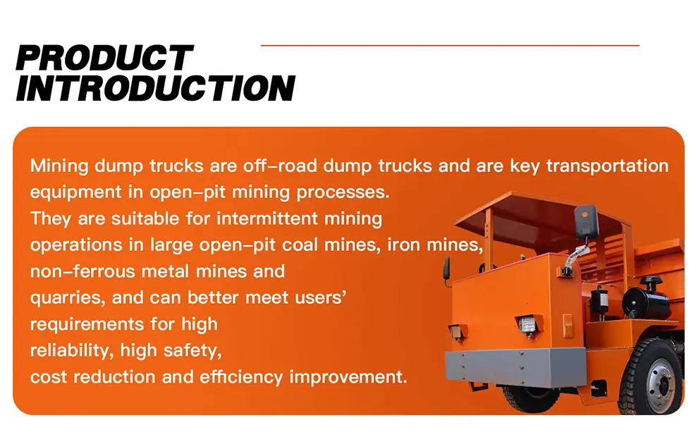 Venta de volquetes para minería