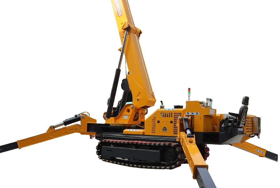 10 ton spider crane details