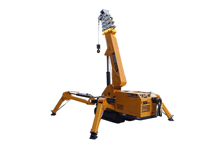 Grue araignée de 3 tonnes côté 1 Grue araignée de 3 tonnes côté 1