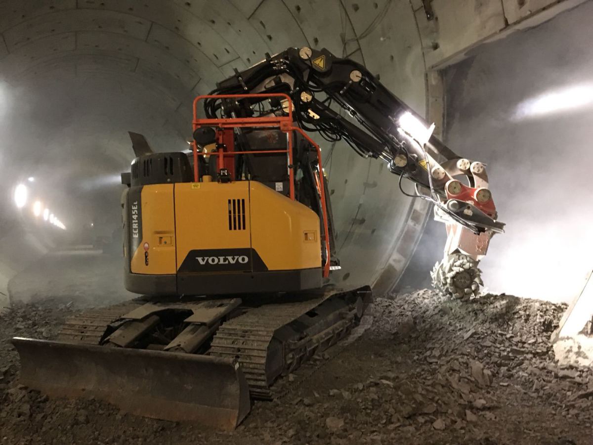 Crawler Excavator for Underground Work