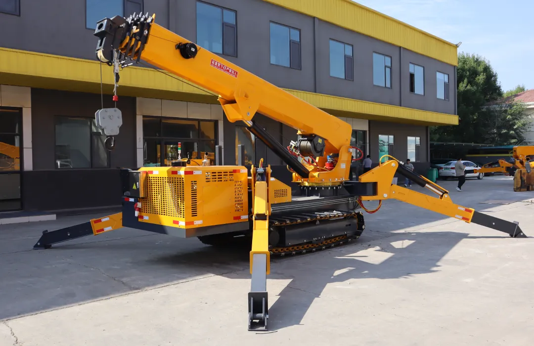 spider crane crawler