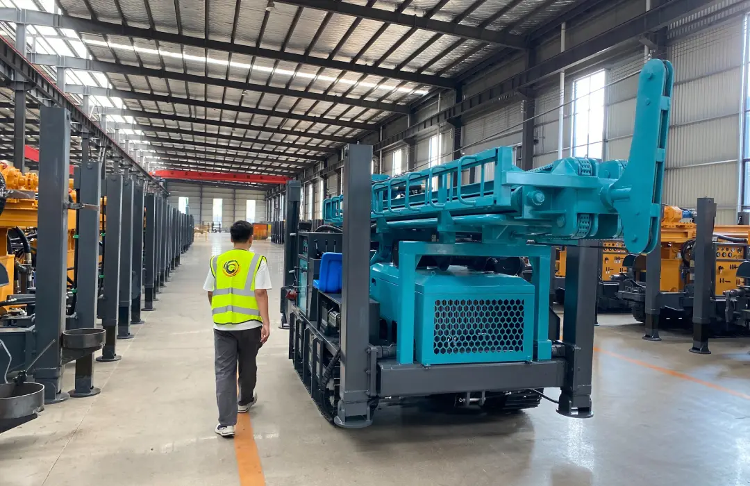 rig pengeboran sumur air