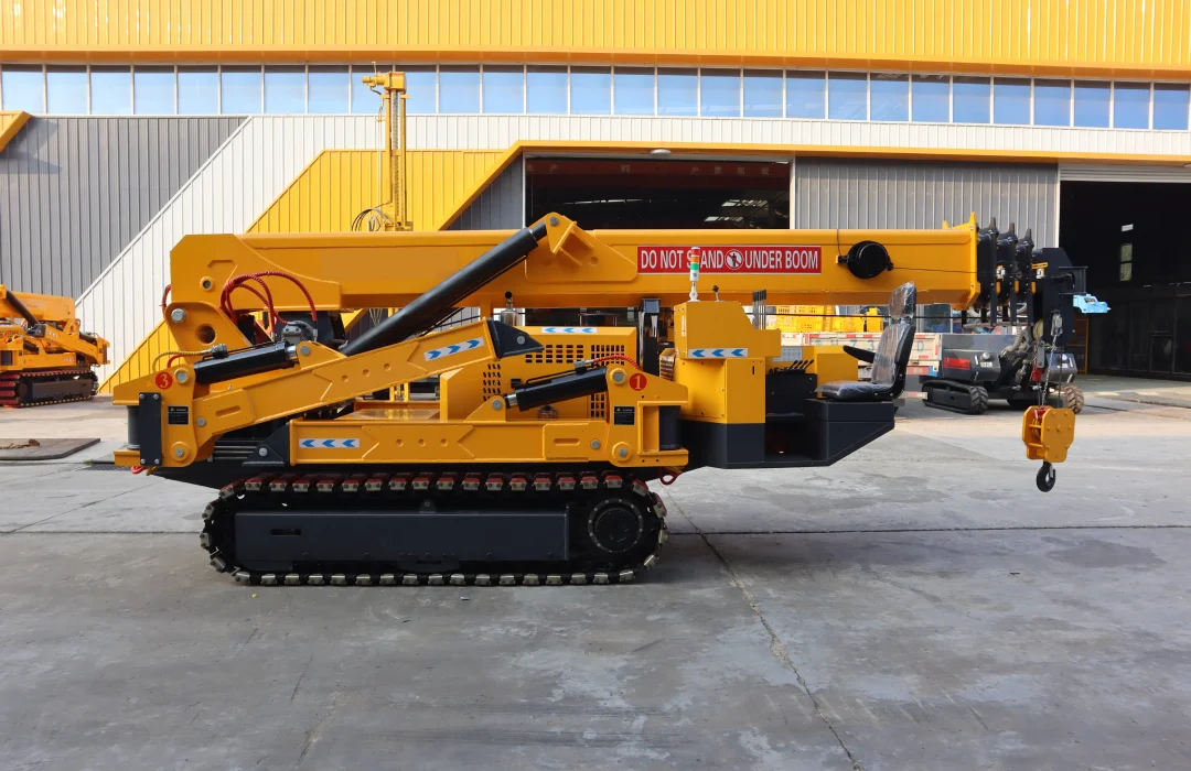 mobile lift spider crane