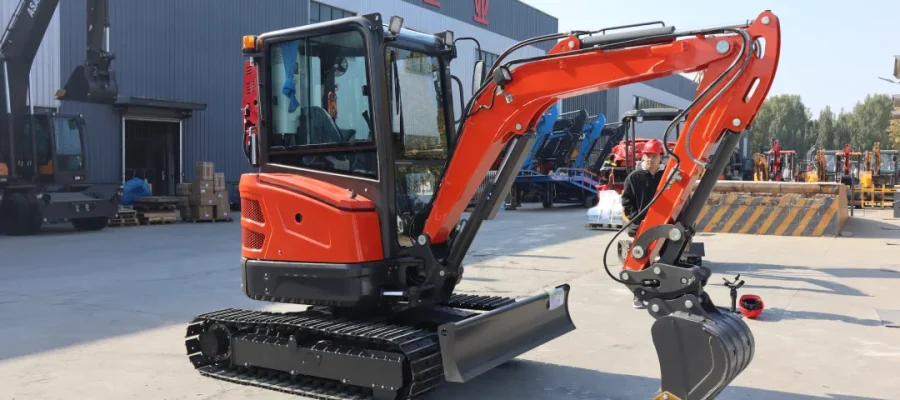 excavator small digger